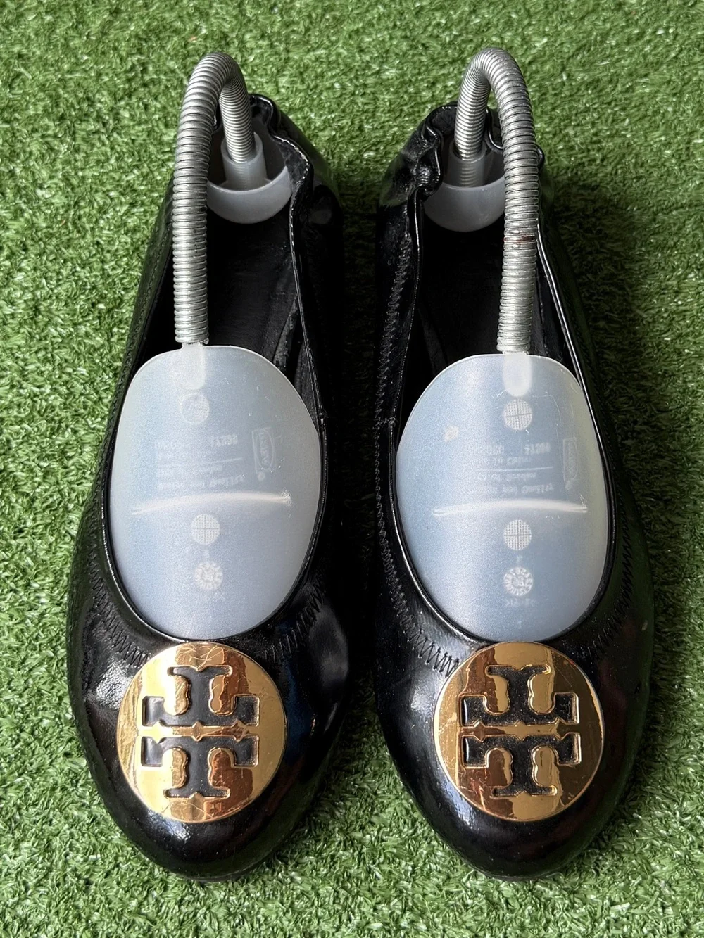 Tory Burch Black Patent Leather Women’s Ballet Flats